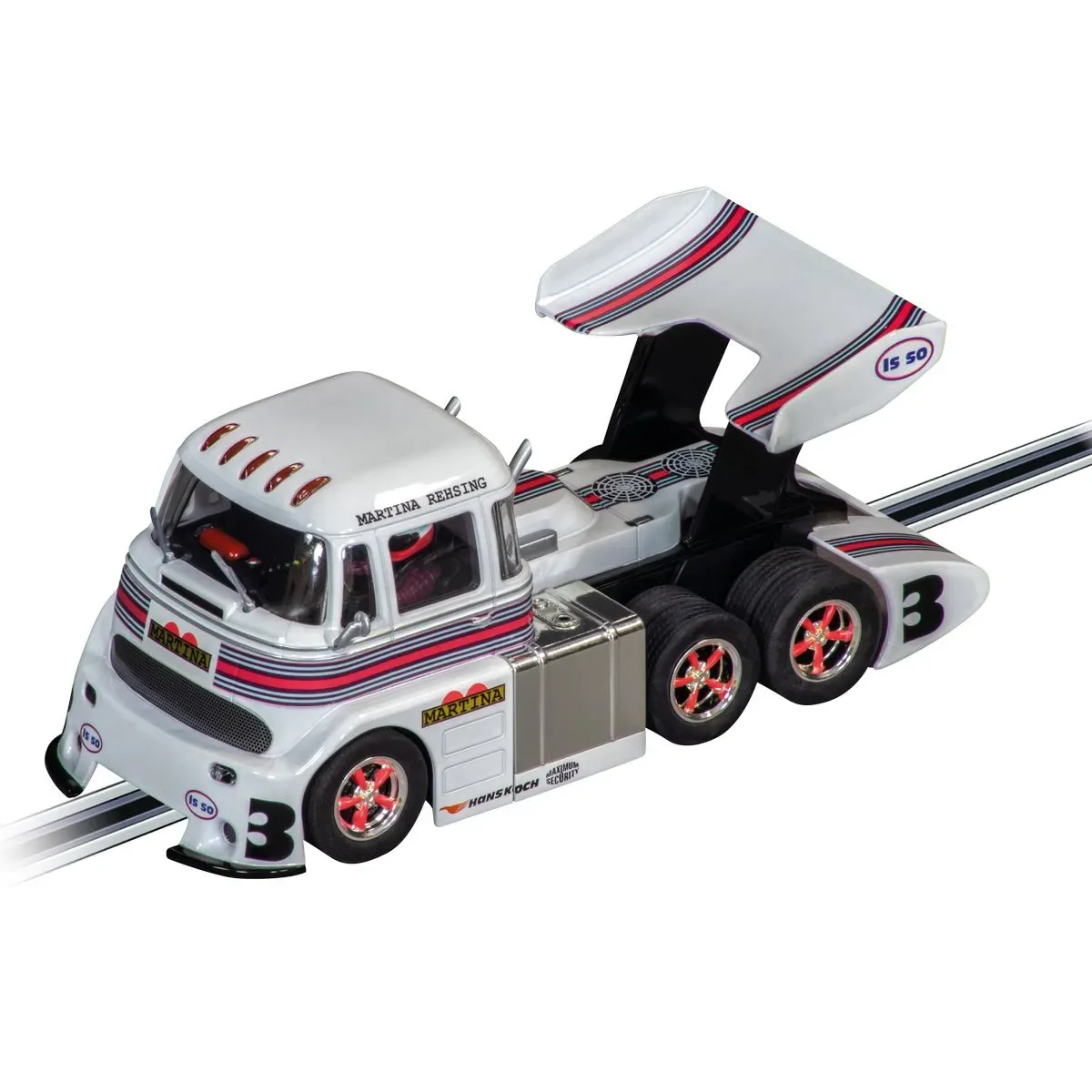 Digital 132 - Race Truck Cabover "Martina Rehsing Team, No.3" fra Carrera – produktbillede