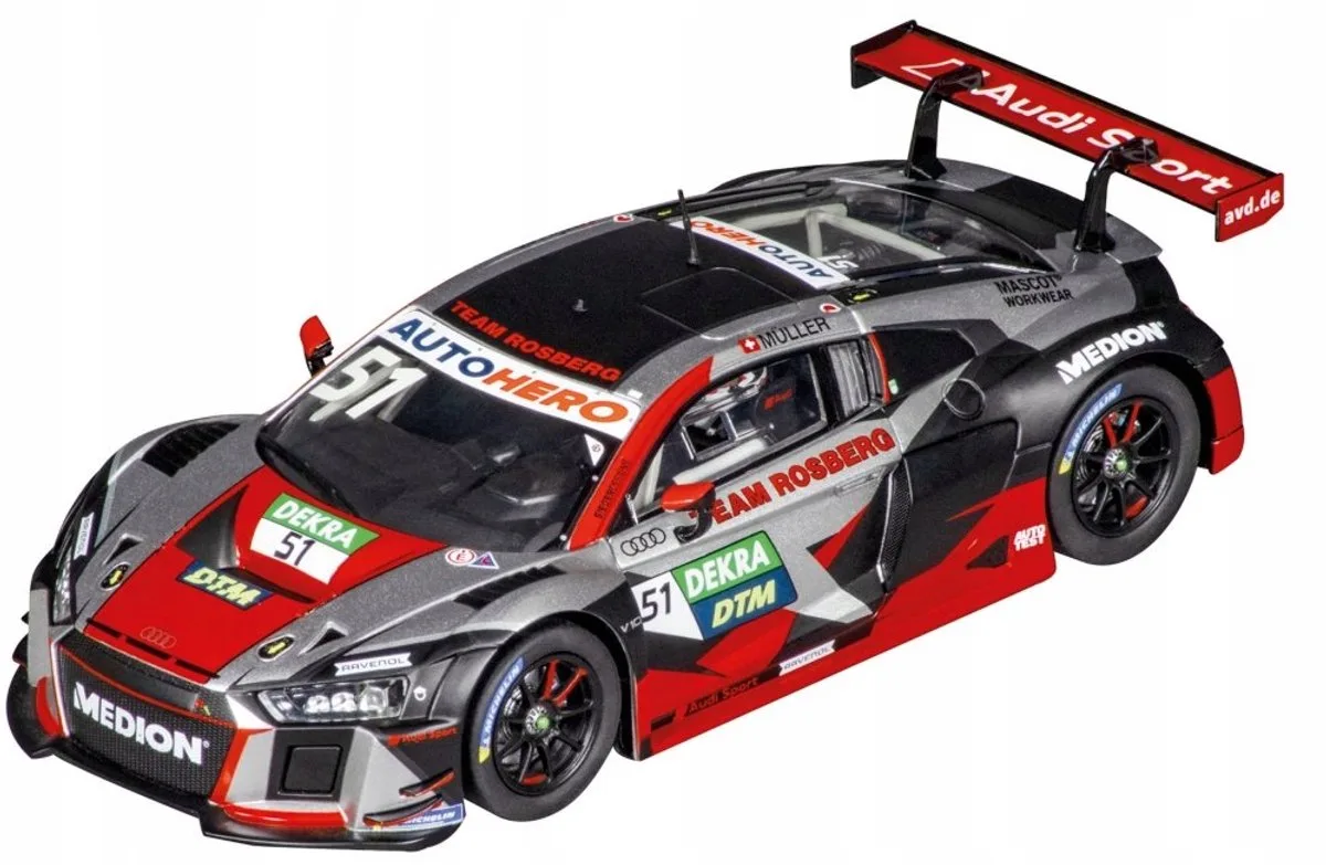 EVOLUTIE Audi R8 LMS GT3 Team Rosberg 27705 von Carrera in Grau – Produktfoto