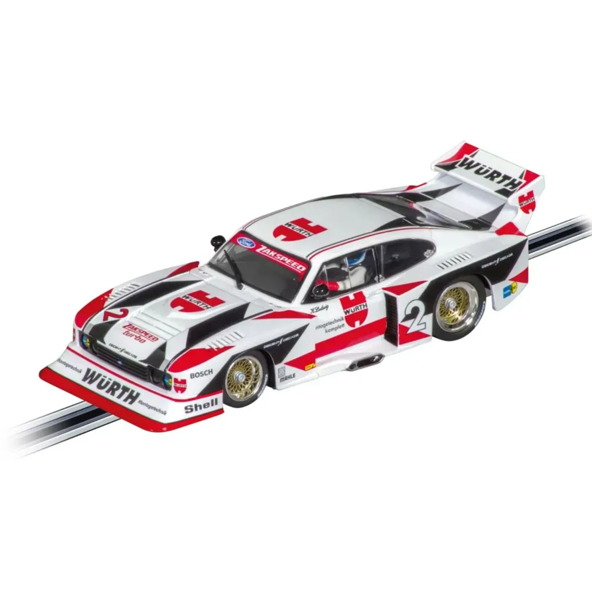 Evolution - Ford Capri Zakspeed Turbo "Würth-Zakspeed-Team, No.2" fra Carrera – produktbillede