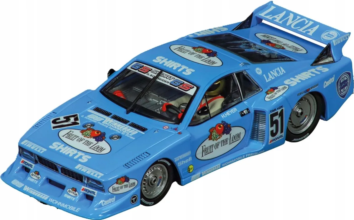 Evolution Lancia Beta Montecarlo Turbo 1:32 de Carrera en Bleu – photo du produit