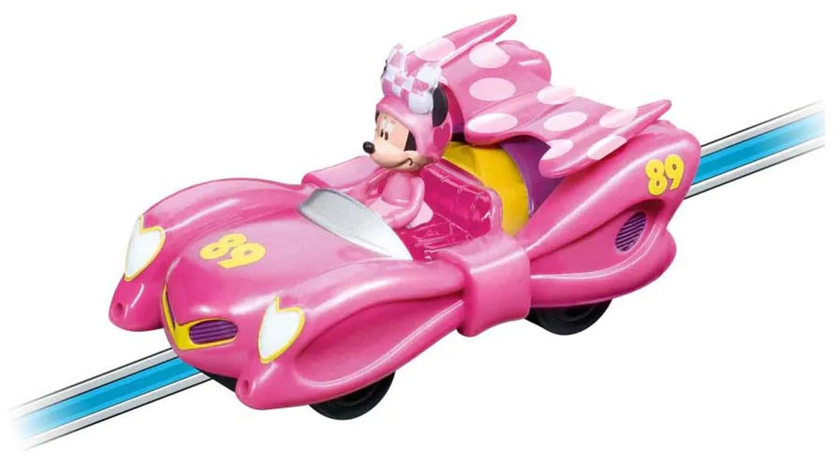 First Minnie's Pink Thunder Raceauto - 1:50 de Carrera en Multicolore – photo du produit