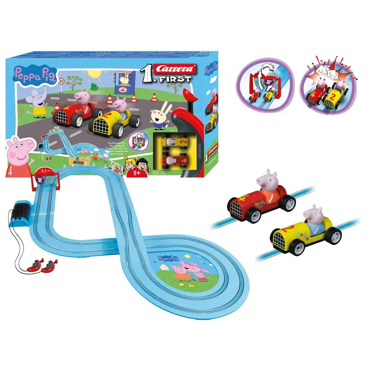 FIRST - Peppa Pig: Soapbox Race von Carrera – Produktfoto