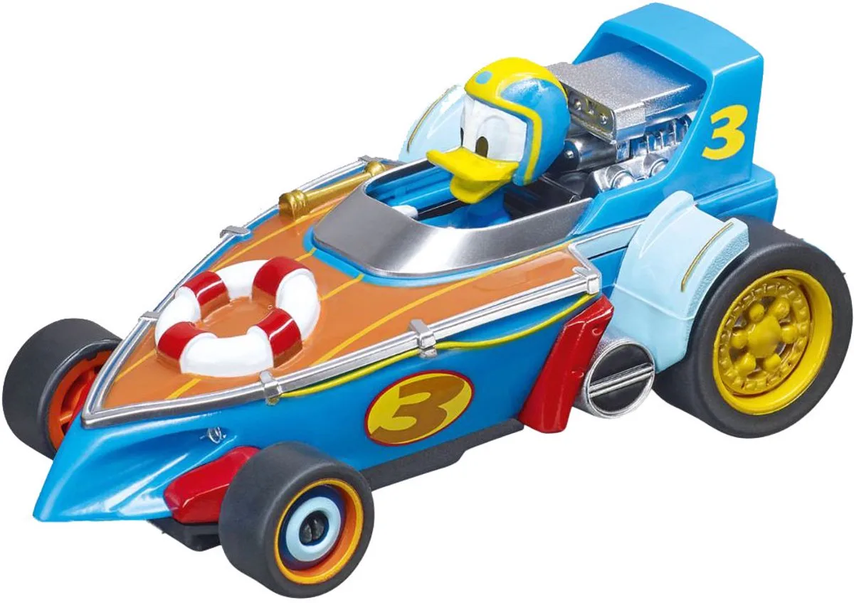 First Raceauto - Donald Duck de Carrera en Multicolore – photo du produit