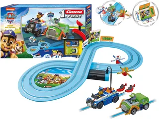 FIRST Racebaan - First PAW Patrol - Ready For Action - Chase vs. Rocky - 2,4m by Carrera in Multicolour – product photo 1 of 5