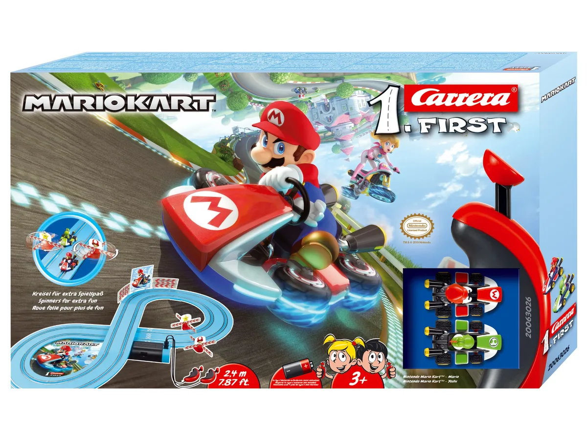 First Racebaan (Mario kart) van Carrera – productfoto