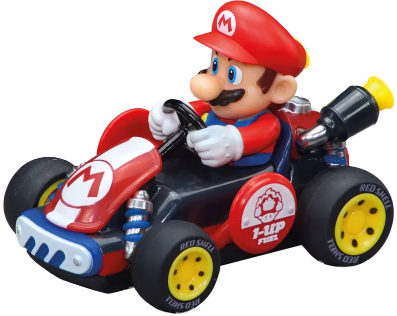 First Racebaan Mario Kart World Mario vs. Yoshi van Carrera in Meerkleurig – productfoto