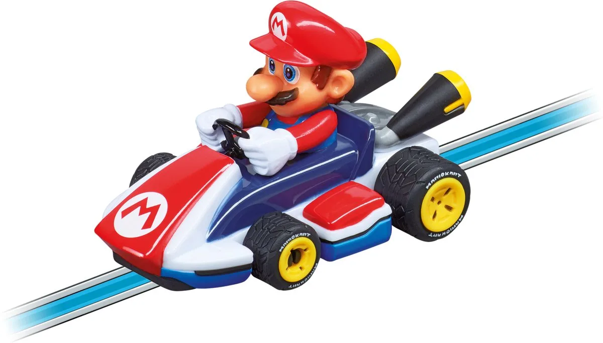 FIRST Speelgoedvoertuig Auto - FIRST - Mario Kart™ - Mario in Kart auto by Carrera in Multicolour – product photo