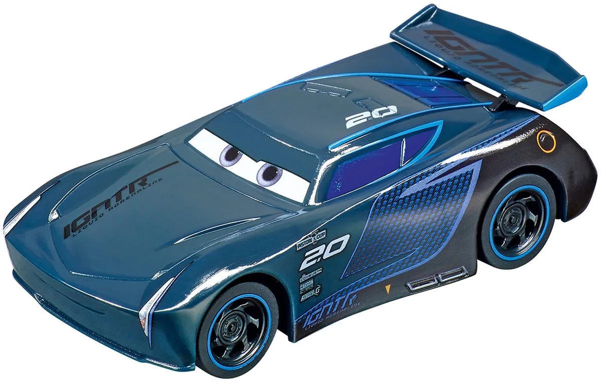 FIRST Speelgoedvoertuig - FIRST - Disney Pixar Cars - Jackson Storm auto de Carrera en Multicolore – photo du produit