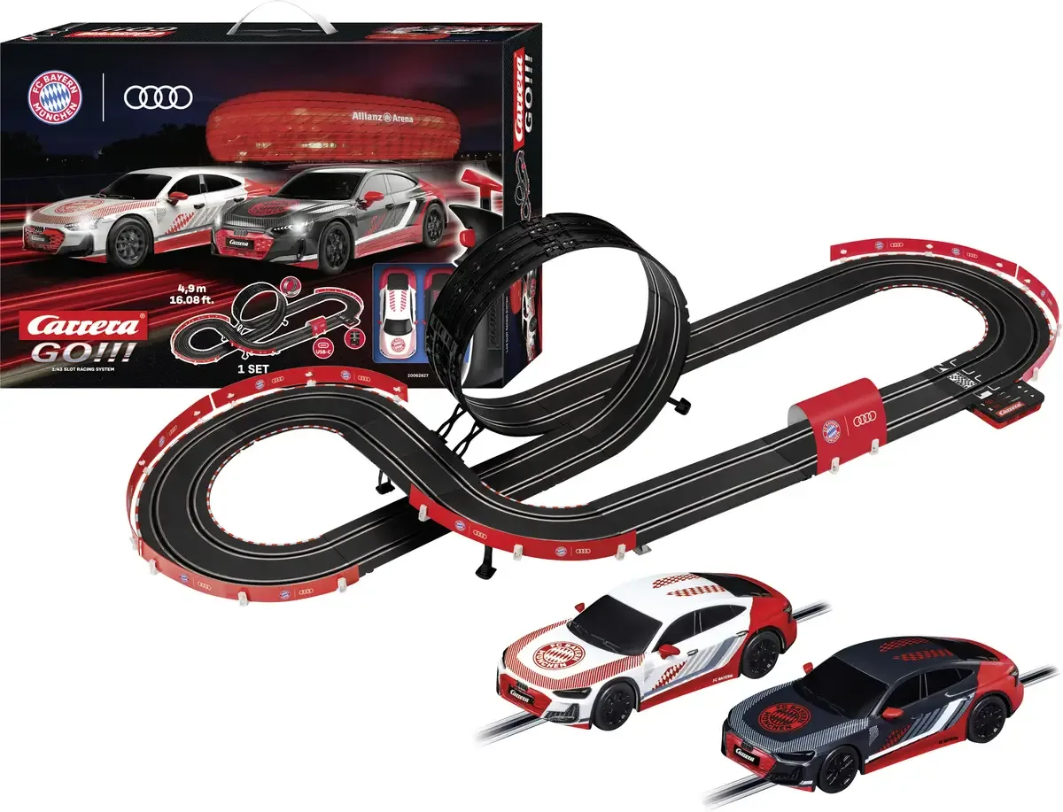 GO!!! 20062627 FC Bayern Racing Startset by Carrera – product photo