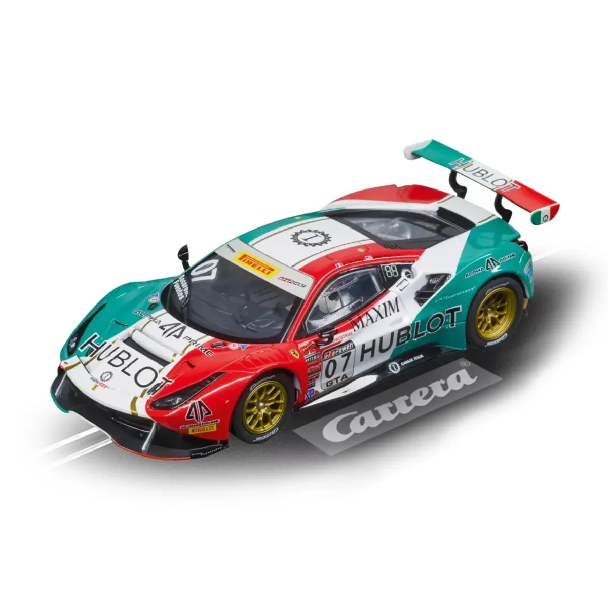 GO!!! - Ferrari 488 GT3 "Squadra Corse Garage Italia, No.7" von Carrera – Produktfoto