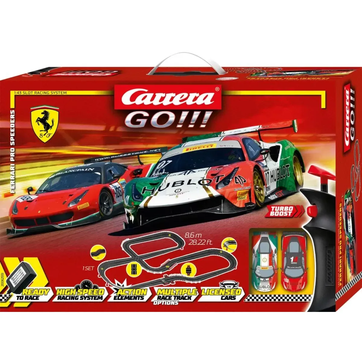 GO!!! - Ferrari Pro Speeders von Carrera – Produktfoto