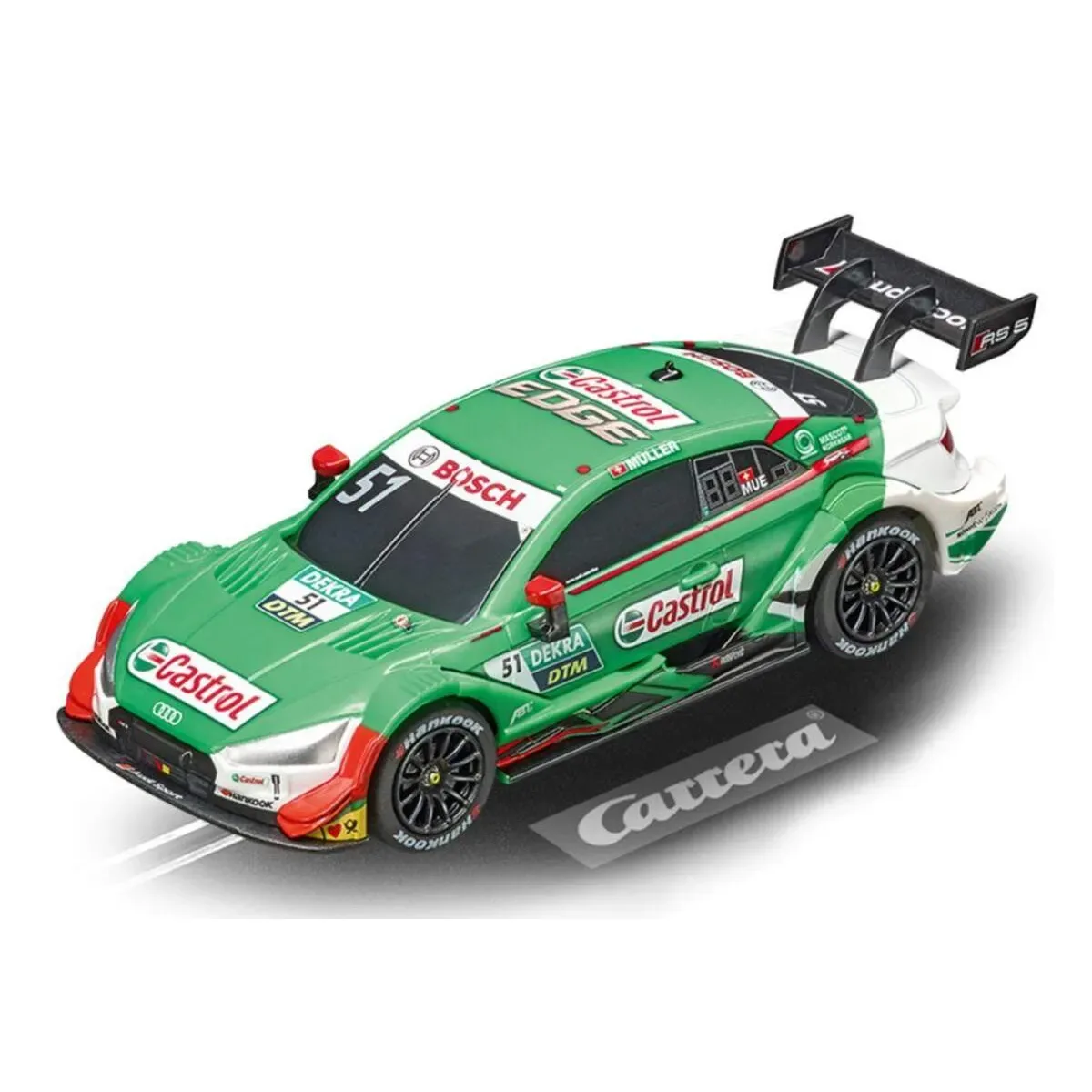 GO!!!, GO!!! Plus - Audi RS 5 DTM "N.Müller, No.51" von Carrera – Produktfoto