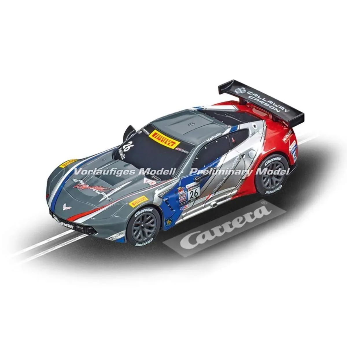 GO!!!, GO!!! Plus - Chevrolet Corvette C7.R GT3 „Callaway Competition USA, No.26“ von Carrera – Produktfoto