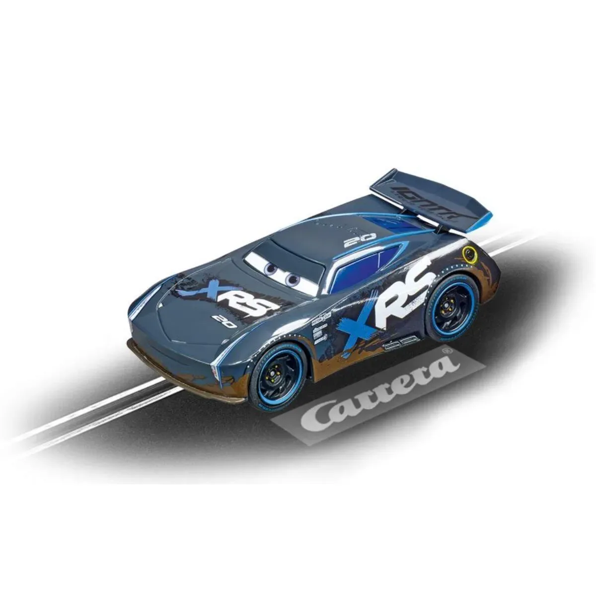 GO!!!, GO!!! Plus - Disney·Pixar Cars - Jackson Storm - Mud Racers von Carrera – Produktfoto