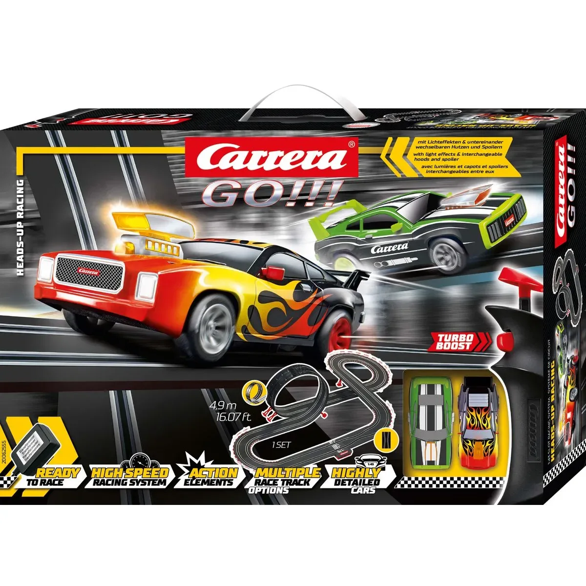 GO!!! Heads-Up Racing de Carrera – photo du produit