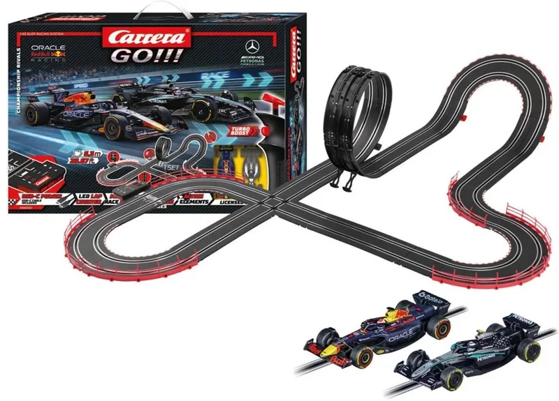 Go!!! Racebaan Championship Rivals de Carrera en Multicolore – photo du produit