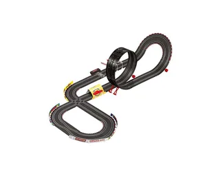 Go!!! Racebaan - GO!!! Disney·Pixar Cars - Neon Nights - Lightning McQueen vs. Jackson Storm - 5,3m de Carrera en GO!!! Disney, Pixar Cars – Neon Nights – Lightning McQueen vs. Jackson Storm – 5, 3m – photo du produit 3 sur 5