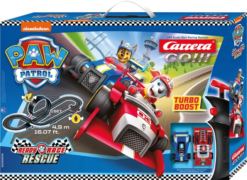 Go!!! Racebaan - GO!!! PAW PATROL - Ready R Rescue by Carrera in GO!!! PAW PATROL – Ready R Rescue - – product photo