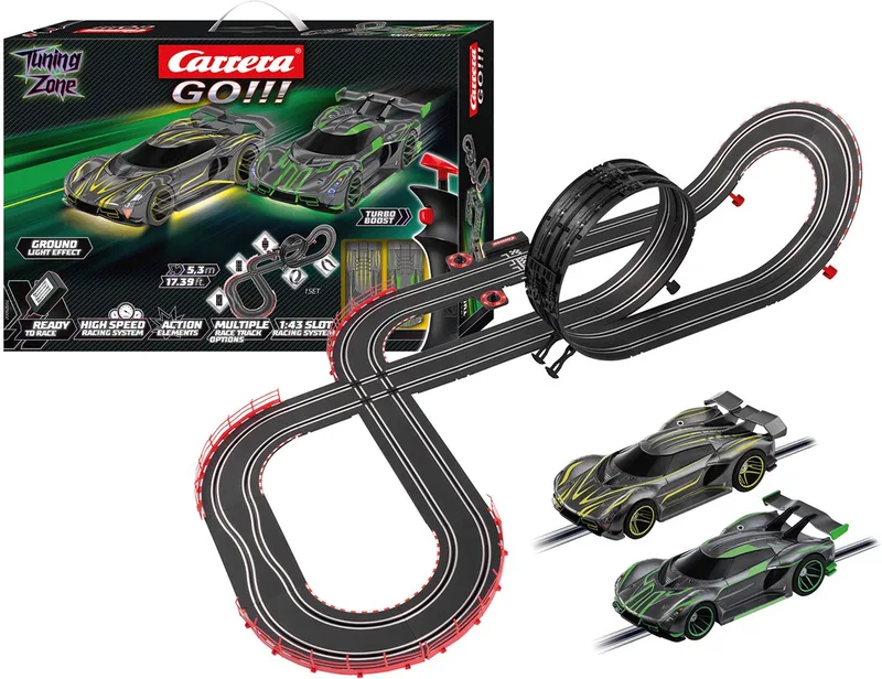 Go!!! Racebaan - GO!!! Turning Zone - Hyper Sportwagens - 5,3m de Carrera en GO!!! Turning Zone – Hyper Sportwagens – 5, 3m – photo du produit