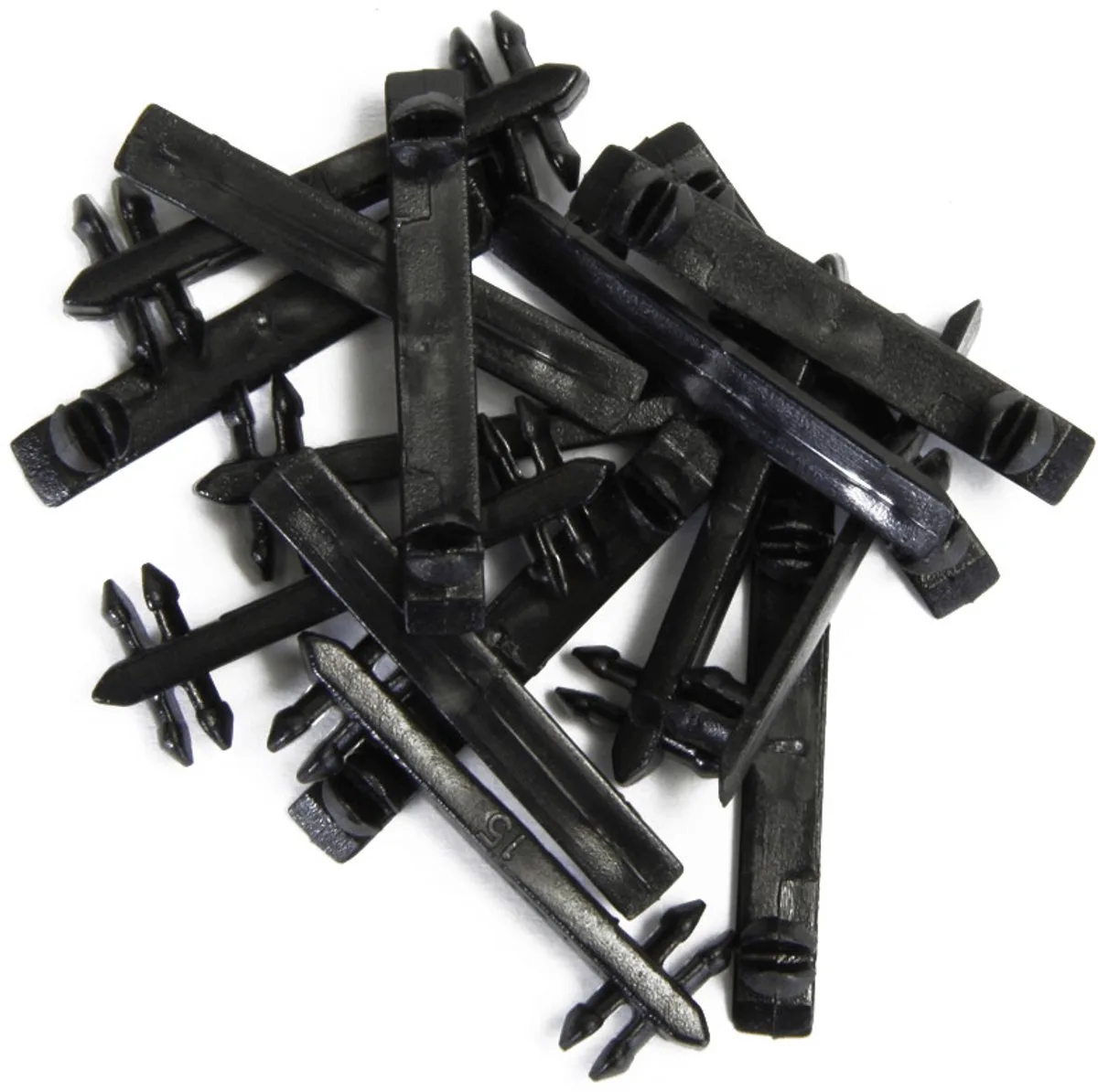 Go!!! Racebaanonderdeel - GO!!! Set Baanbevestiging Clips - 15 Stuks onderdeel de Carrera en Multicolore – photo du produit
