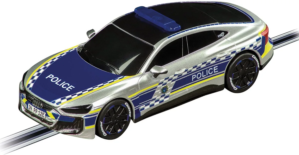 Go!!! Speelgoedvoertuig Auto - GO!!! - Audi RS e-tron GT - Politie auto de Carrera en Multicolore – photo du produit