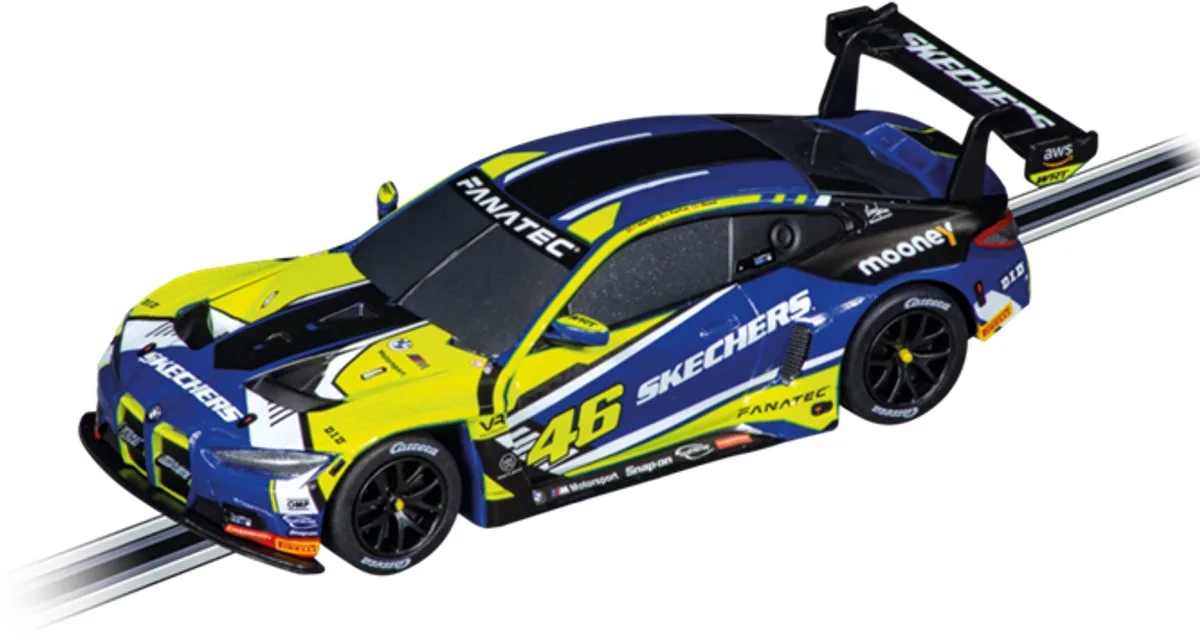Go!!! Speelgoedvoertuig Auto - GO!!! BMW M4 GT3 - Valentino Rossi auto från Carrera i Flerfärgad – produktbild