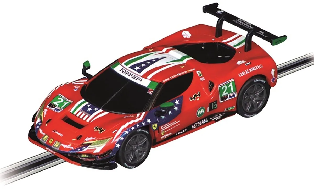Go!!! Speelgoedvoertuig Auto - GO!!! Ferrari 296 GT3 - AF Corse No.21 - IMSA Weathertech GTD 2024 auto från Carrera i Flerfärgad – produktbild