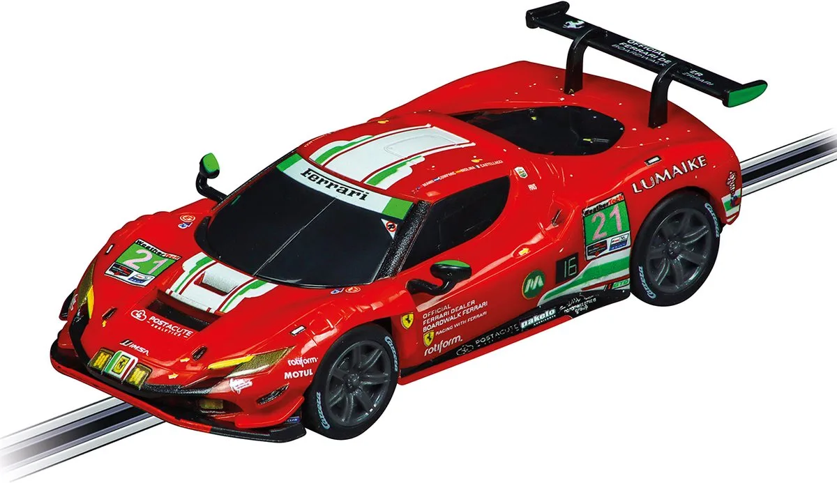 Go!!! Speelgoedvoertuig Auto - GO!!! - Ferrari 296 GT3 AF Corse No.21 auto by Carrera in Multicolour – product photo