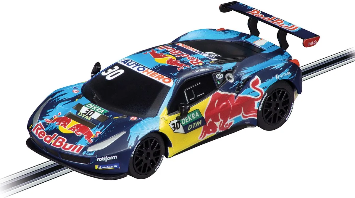 Carrera 20064197 GO!!! Slotcar bil Ferrari 488 GT3 Red Bull AF Corse, nr. 30 från Carrera i Röd – produktbild