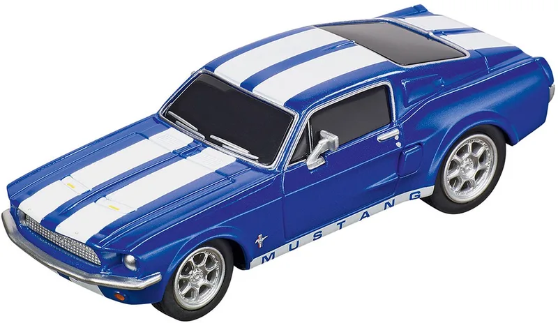 Go!!! Speelgoedvoertuig Auto - GO!!! - Ford Mustang '67 - Racing Blue auto de Carrera en Bleu – photo du produit