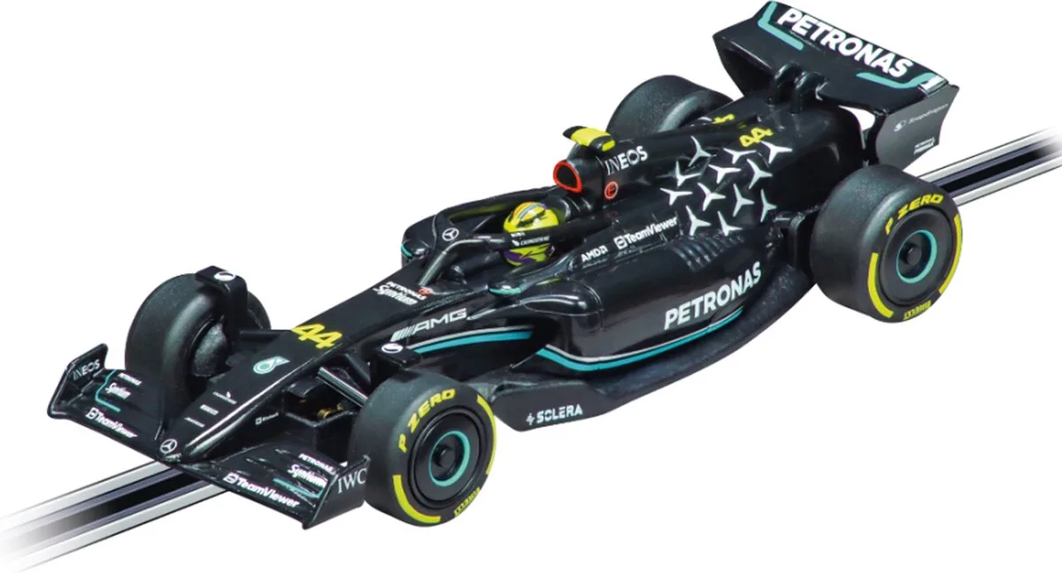 Go!!! Speelgoedvoertuig Auto - GO!!! Mercedes-AMG Formula 1 - W14 E Performance - Lewis Hamilton No. 44 auto fra Carrera i Flerfarvet – produktbillede