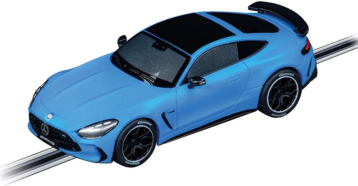 Carrera 20064252 GO!!! Voiture Mercedes-AMG GT 63 - Hyperblue magno de Carrera en Bleu – photo du produit
