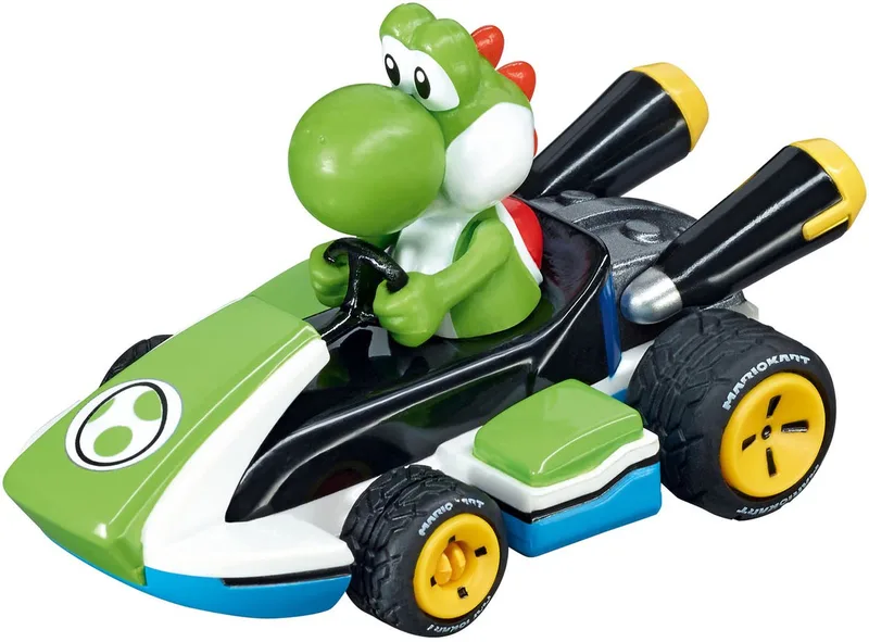 Go!!! Speelgoedvoertuig Auto - GO!!! Nintendo Mario Kart™ 8 - Yoshi in Kart auto de Carrera en Multicolore – photo du produit
