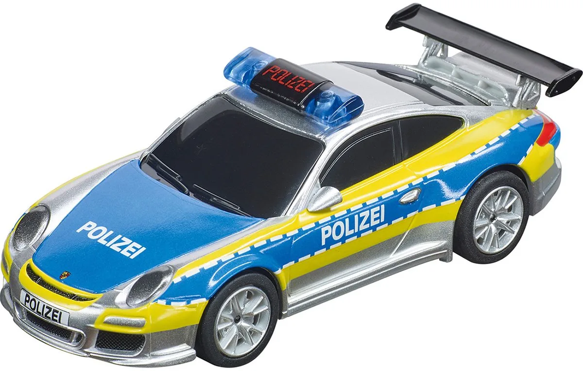 Go!!! Speelgoedvoertuig Auto - GO!!! - Porsche 911 GT3 Polizei auto de Carrera en Multicolore – photo du produit