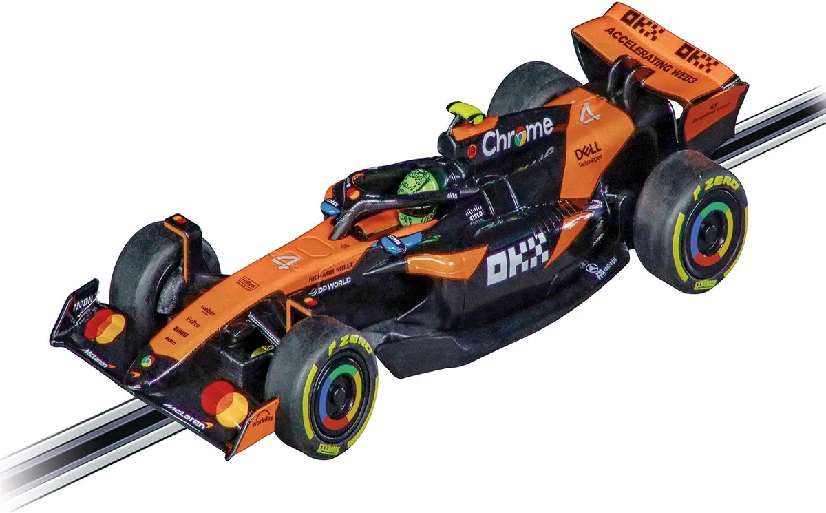 Go!!! Speelgoedvoertuig - GO!!! - McLaren MCL39 - Formule 1 - Lando Norris No.4 auto de Carrera en Multicolore – photo du produit