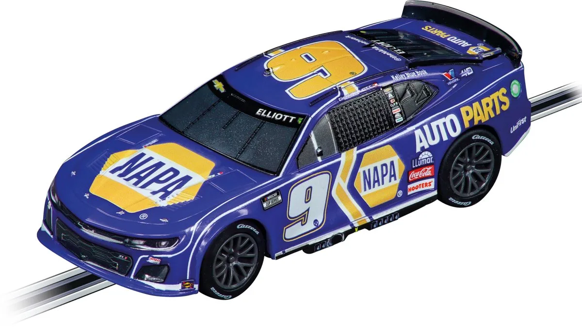 Go!!! Speelgoedvoertuig - GO!!! NASCAR Camaro NextGen ZL1 -Hendrick Motorsports, Chase Elliott, No.9- auto de Carrera en Multicolore – photo du produit
