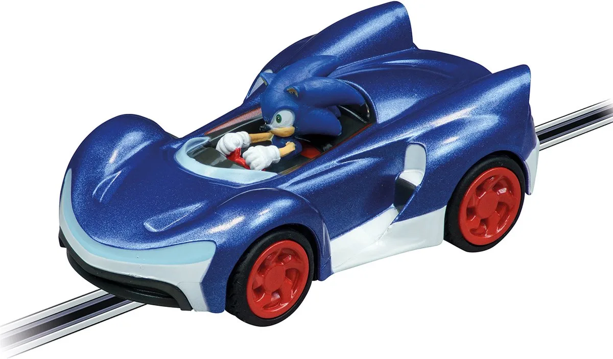 Go!!! Speelgoedvoertuig - GO!!! - Sonic the Hedgehog auto de Carrera en Multicolore – photo du produit