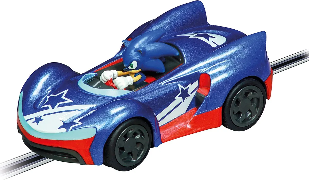 Go!!! Speelgoedvoertuig - GO!!! - Sonic the Hedgehog - Stars auto de Carrera en Multicolore – photo du produit