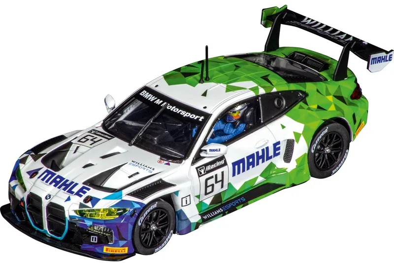 HYBRID Racebaanauto - AI Gaming - BMW M4 GT3 Mahle Racing Team - Bestuurbare auto - Besturing via app - 1:50 de Carrera en Multicolore – photo du produit