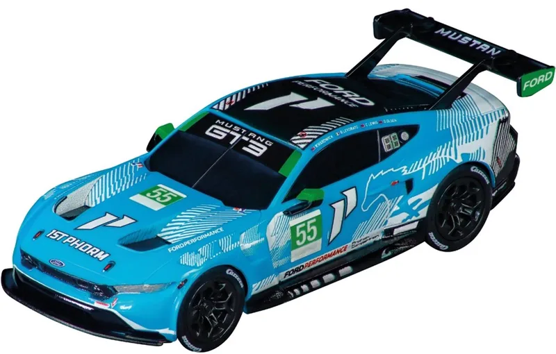 HYBRID Racebaanauto - AI Gaming - Ford Mustang GT3 Champion Spirit No.55 - Bestuurbare auto - Besturing via app - 1:50 de Carrera en Multicolore – photo du produit