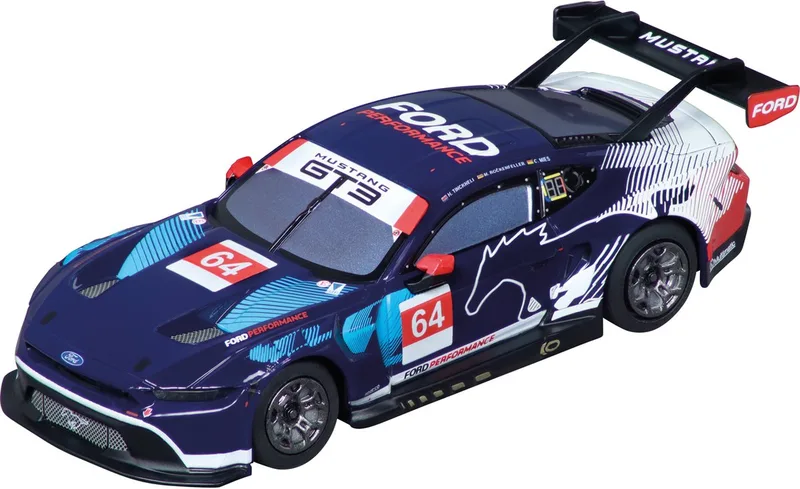 HYBRID Racebaanauto - AI Gaming - Ford Mustang GT3 Ford Performance No.64 - Bestuurbare auto - Besturing via app - 1:50 by Carrera in Multicolour – product photo