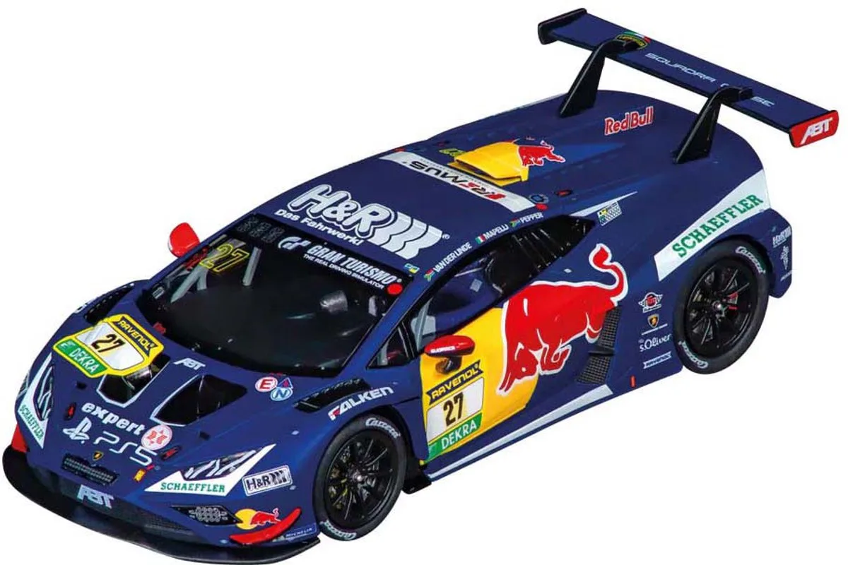 Lamborghini Huracan GT3 Evo2 Abt-Sportsline, No.27 - 1:32 van Carrera in Meerkleurig – productfoto