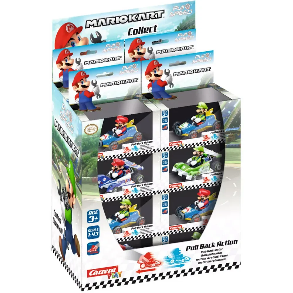 Mario Kart Bil Assorteret fra Carrera – produktbillede