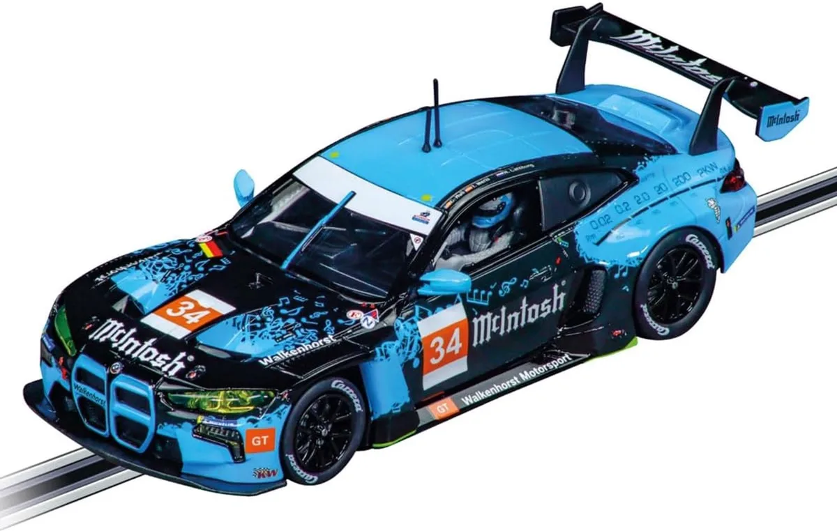 Merkloos BMW M4 GT3 Walkenhorst Motorsport Schaal 1:32 Raceauto från Carrera – produktbild