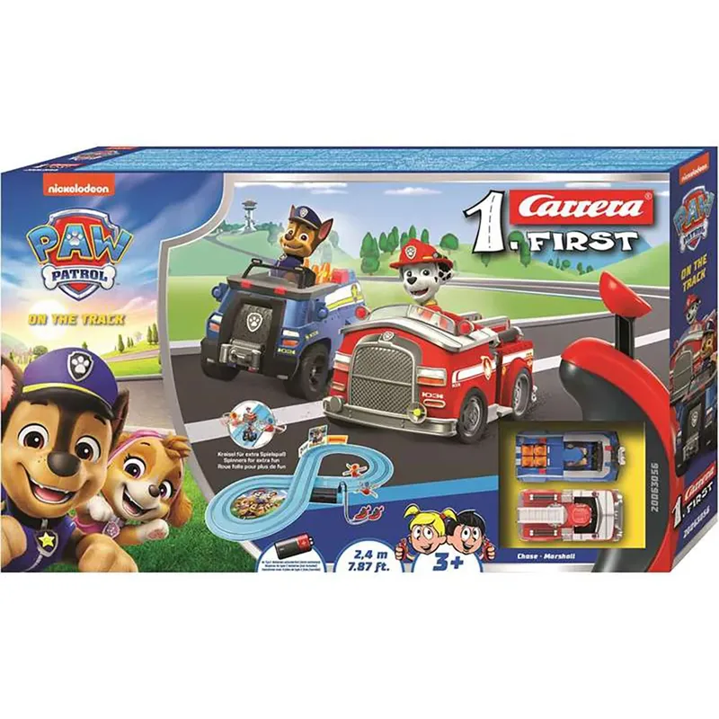 Paw Patrol Race Op De Baan Chase+marshall Eerste Race 2.4 M von Carrera – Produktfoto