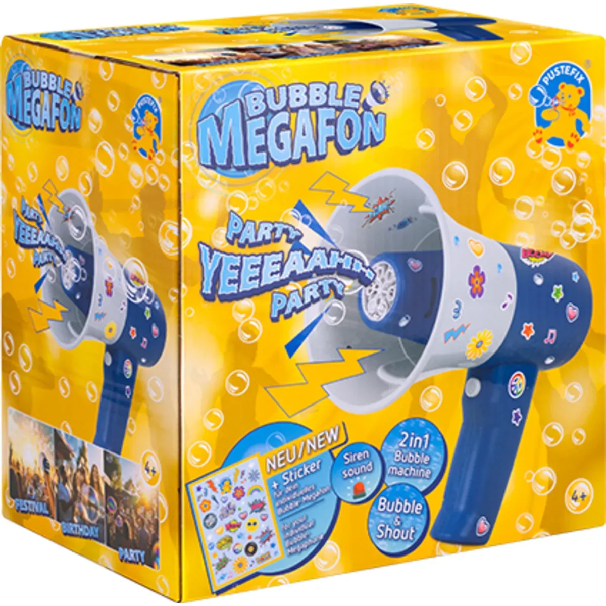 Pustefix Bubble Megafon de Carrera – photo du produit