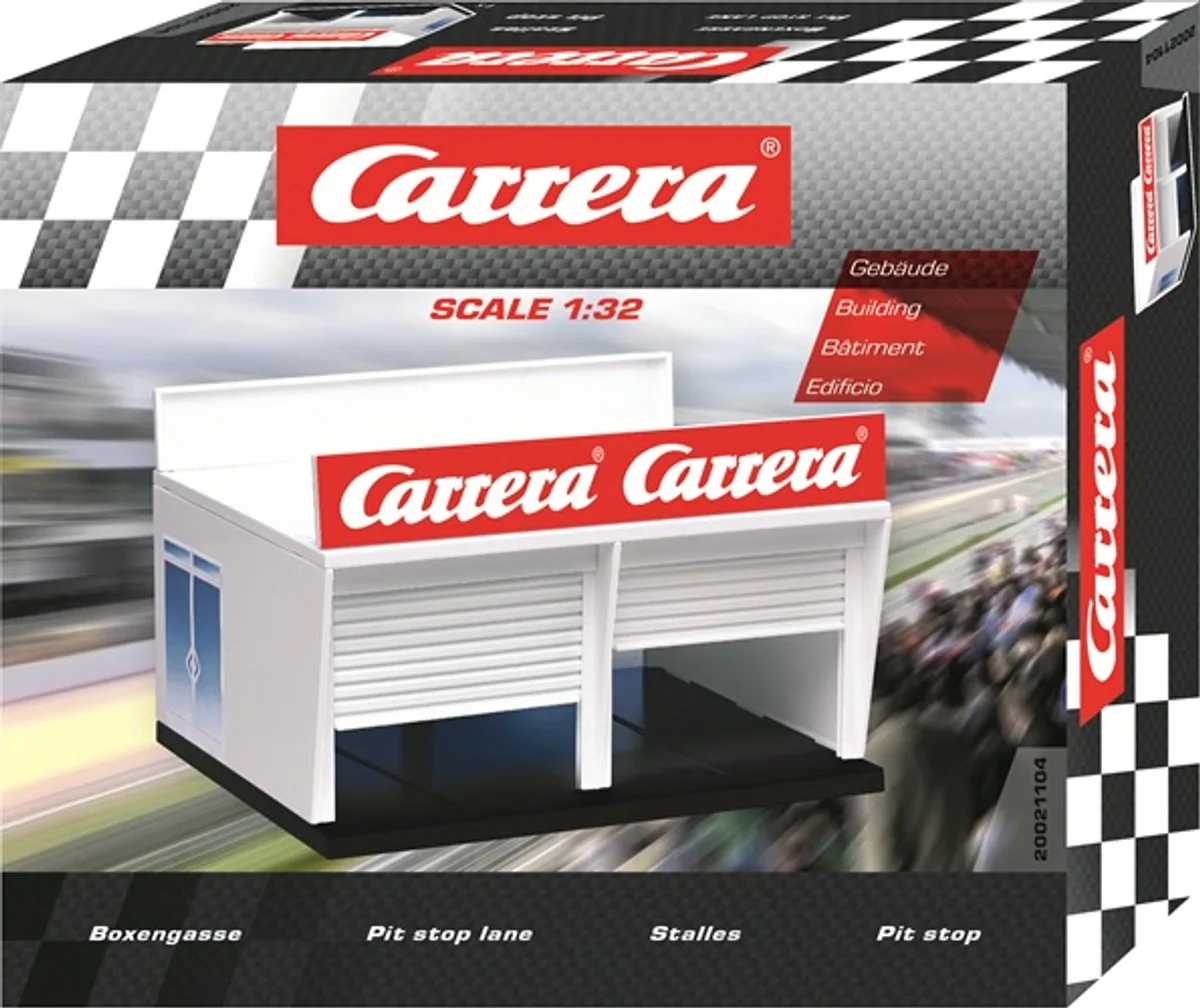 Racebaanonderdeel - DIGITAL 124/132/Evolution/GO!!! - Pitstop Box voor onderdeel van Carrera in Meerkleurig – productfoto