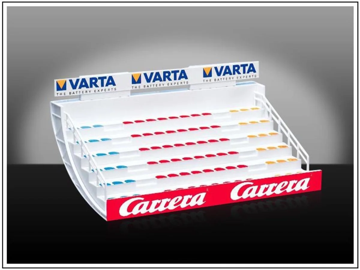 Racebaanonderdeel - DIGITAL 124/132/Evolution - Uitbreidingsset Tribune - 34x12x21cm onderdeel van Carrera in Meerkleurig – productfoto