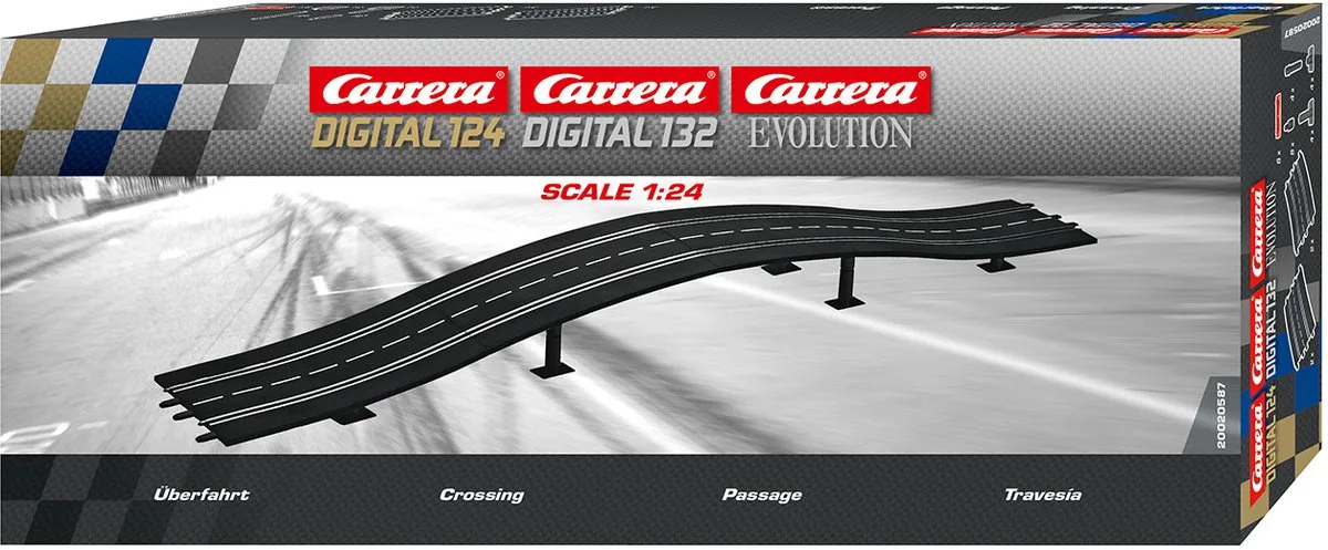 Autorennbahn Carrera 20020587 - DIGITAL 124/132/EVOLUTION Überfahrt von Carrera in Mehrfarbig – Produktfoto