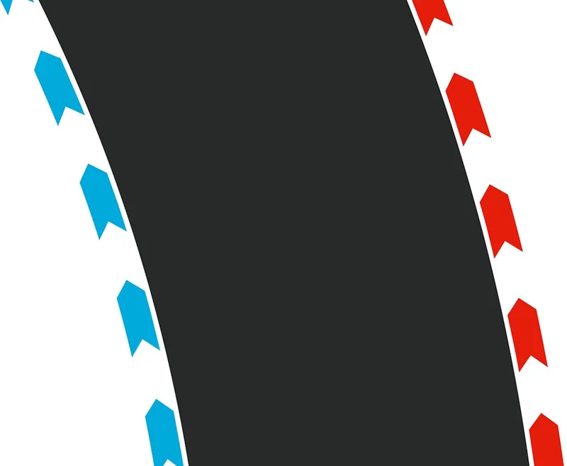 Racebaanonderdeel - HYBRID - Uitbreidingsset Curves Radius 2 30° - 2 Stuks Links 2 Stuks Rechts - 4 Baanonderdelen onderdeel van Carrera in Meerkleurig – productfoto